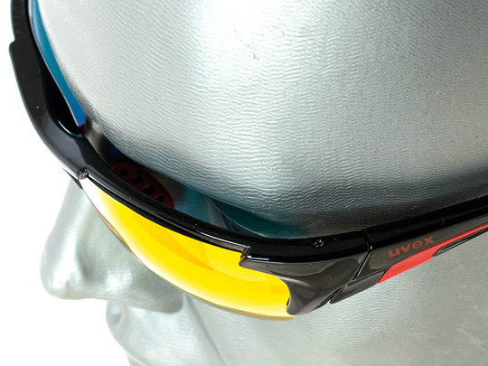 Okulary Uvex Blaze III Black Red 2316 2019