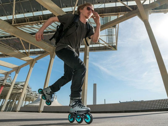 Rolki Powerslide Next 110 Arctic Grey 2020