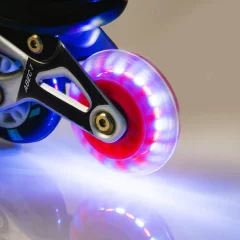 Rolki Regulowane Meteor 4w1 Seasons Pink LED