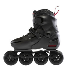 Zestaw Rolki Rollerblade Apex Black Red + kask, ochraniacze, torba do wyboru