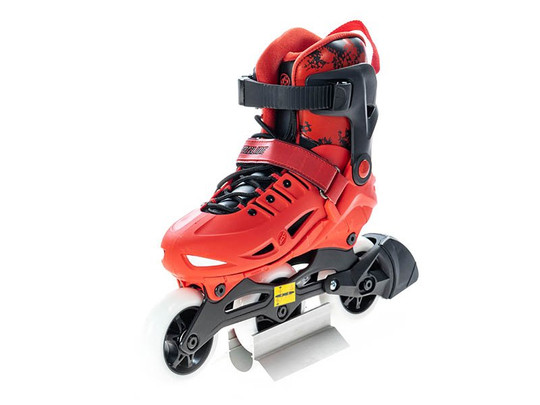 Rolki Powerslide Phuzion Universe Red 2019 + ochraniacze powerslide 2020 butterfly