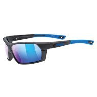 Okulary Uvex Sportstyle 225 pola Black Blue Mat 2440 2020