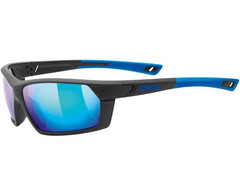 Okulary Uvex Sportstyle 225 Black Blue Mat 2416 2021