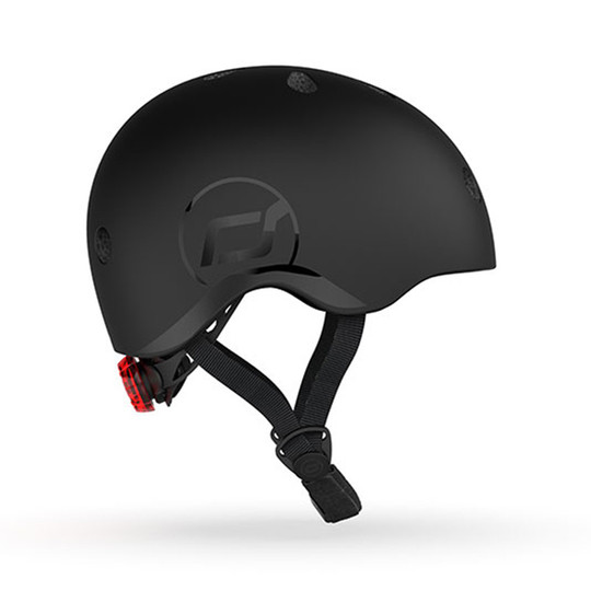 Kask dla dzieci Scootandride XXS-S dla dzieci 1-5 lat Black