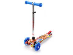 Hulajnoga Meteor trójkołowa z kółkami LED Tuckan Graffiti 2021