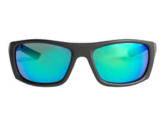 Okulary Quiksilver przeciwsłoneczne Knockout M XKKG0 Metalic Black/ML Green
