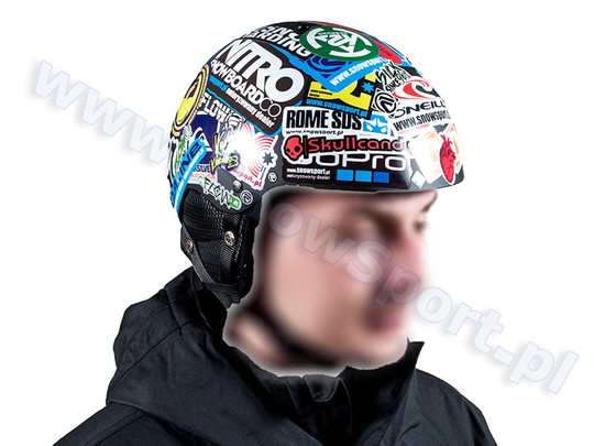 Kask K2 Scepter + 4 pakiety naklejek