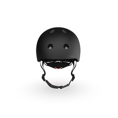 Kask dla dzieci Scootandride  M-L dla nastolatków Black