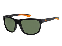 Okulary Quiksilver przeciwsłoneczne Crusader M XKGG Matte Black/Gren Polaryzacja