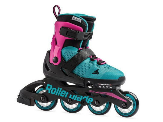 Rolki Rollerblade Microblade G Pink / Emerald Green 2020