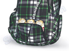 Plecak Dakine Interval Charcoal Arcade 2010+ Naklejki gratis