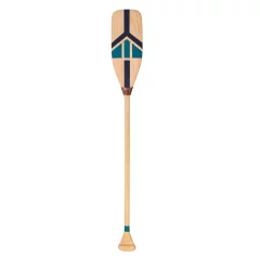Mini Pagaj John Paddle Ozdoba Kolorowy Malowany 110 cm WZ3 ze skórzaną pionową zawieszką
