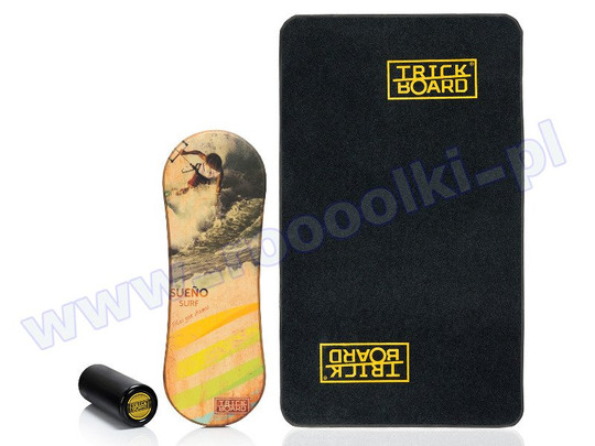 Trickboard Follow Your Dreams + Dywan do Trickboarda New; z Atestem