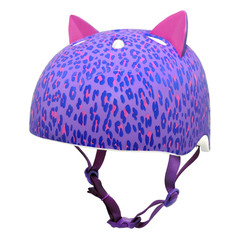 Kask juniorski C-PREME Leopard Kitty 