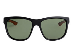 Okulary Quiksilver przeciwsłoneczne Crusader M XKGG Matte Black/Gren Polaryzacja