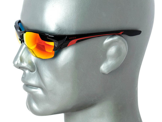 Okulary Uvex Blaze III Black Red 2316 2019