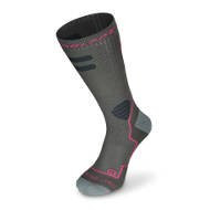 Skarpety damskie Rollerblade High Performance Socks W Dark Grey / Pink 2019
