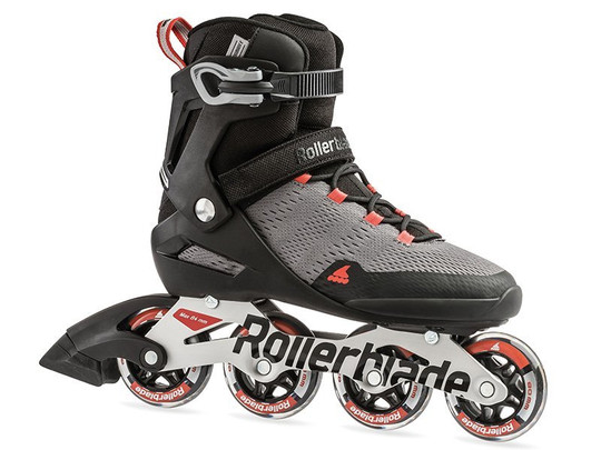 Rolki Rollerblade Spark 80 Grey Brunt Orange 2020