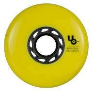 Zestaw 4 kółek Powerslide Undercover Team Yellow 80mm 86A 2022