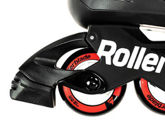 Rolki Rollerblade Cube Black / Red + kask + ochraniacze 2020