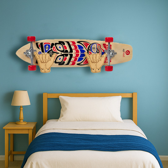 Wieszak John Paddle SHAKA 2 na skateboard, longboard lub balance board