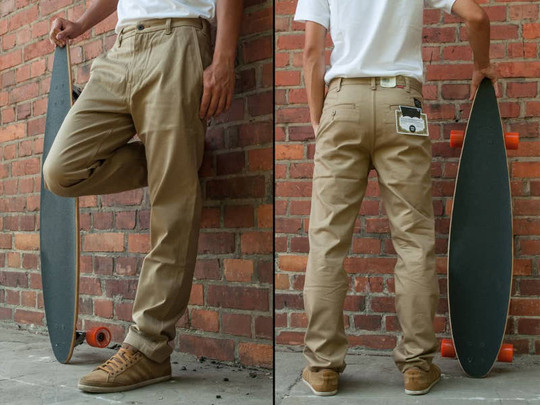 Spodnie Levis Skateboarding Work Pant Regular Straight Harvest Gold (95588-0001) F/W 2018