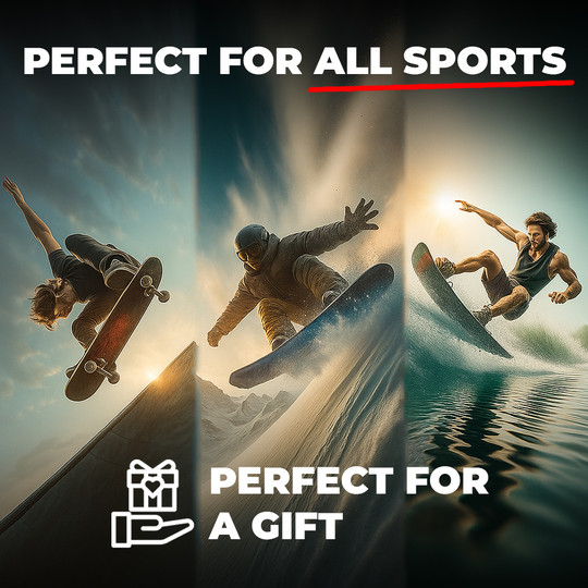 Wieszak John Paddle SHAKA 1 na skateboard, longboard lub balance board