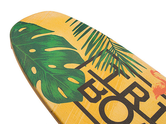 Trickboard Optimal Flaming Junior + Dywan