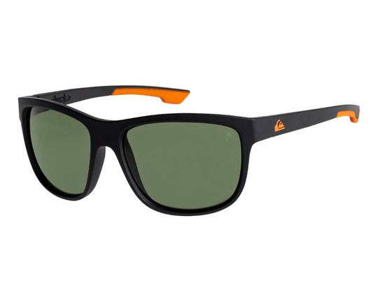 Okulary Quiksilver przeciwsłoneczne Crusader M XKGG Matte Black/Gren Polaryzacja