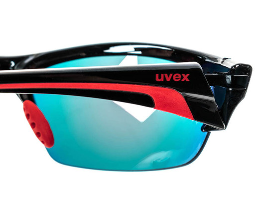 Okulary Uvex Blaze III Black Red 2316 2019