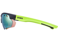 Okulary Uvex Sportstyle 115 Black mat Yellow 2616 2021