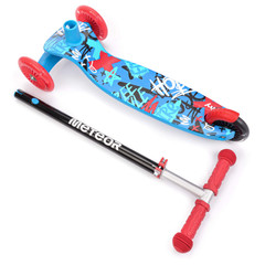 Hulajnoga trójkołowa Meteor Funny Blue LED