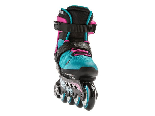 Rolki Rollerblade Microblade G Pink / Emerald Green 2020
