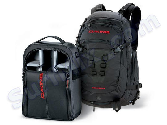 Plecak DAKINE Sequence Black 2011+ Naklejki gratis