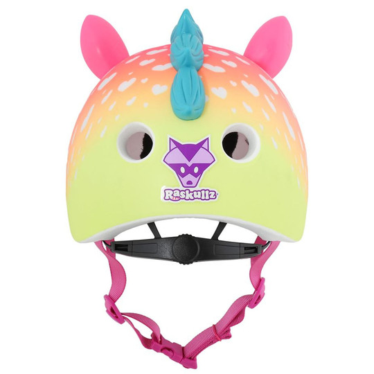 Kask juniorski C-PREME SUPER RAINBOW CORN Pink 2023