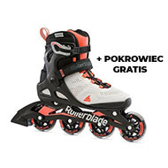 Rolki Rollerblade Macroblade 80 W Glacier Grey / Coral