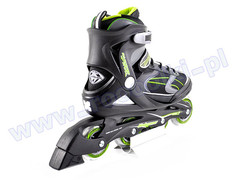 Rolki Bladerunner ADVANTAGE PRO XT Black / Green 2017