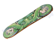 Trickboard Octopus Green New + dywan; z Atestem