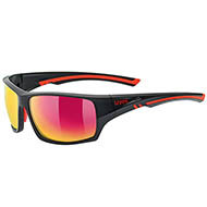 Okulary Uvex Sportstyle 222 pola Black Mat Red 2330 2019