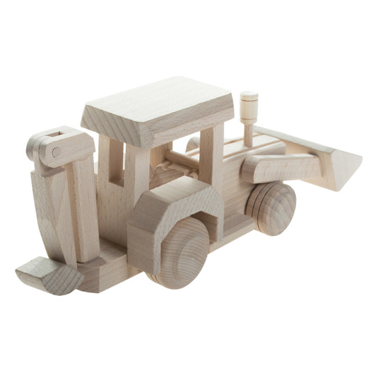 Drewniana zabawka John Paddle - Koparka