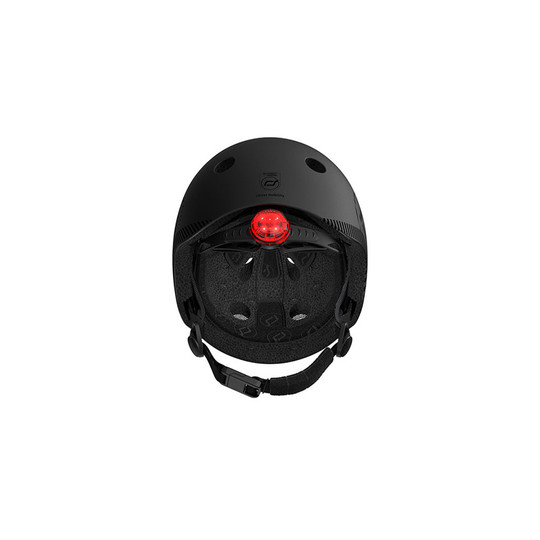 Kask dla dzieci Scootandride  M-L dla nastolatków Black