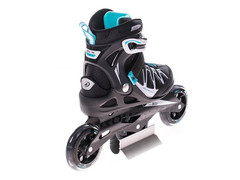 Rolki Rollerblade Sirio 100 3WD W Black / Blue Cyan 2018
