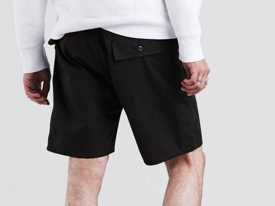 Spodenki Levis Skateboarding Easy Short SE BLACK RIPSTOP (39438-0001) S/S 2018