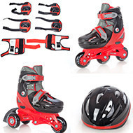 Rolki Wrotki Screw Persuit Red 2w1