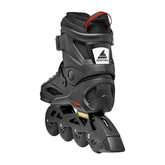 Zestaw Rolki Rollerblade RB 80 Black Red + kask + ochraniacze