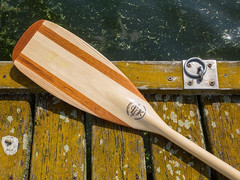 Wiosło SUP John Paddle Spruce Świerkowe + pokrowiec Paddle Blade Bag