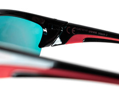 Okulary Uvex Blaze III Black Red 2316 2019