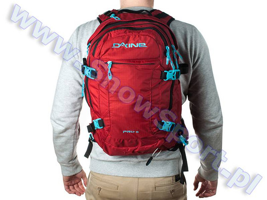Plecak Dakine Pro II 26l Red ThreeDee 2015 + Naklejki gratis
