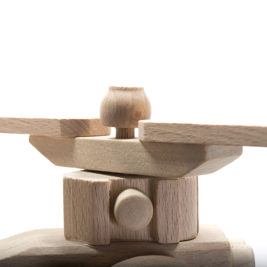 Drewniana zabawka John Paddle - Helikopter