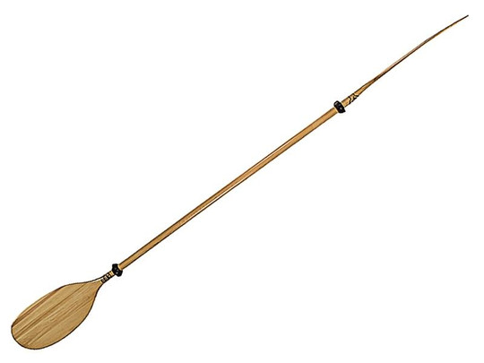 Wiosła Kajakowe John Paddle Drewniane Skrętne 225 cm (komplet - 2 sztuki)